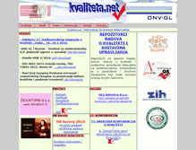 Tablet Screenshot of kvaliteta.net